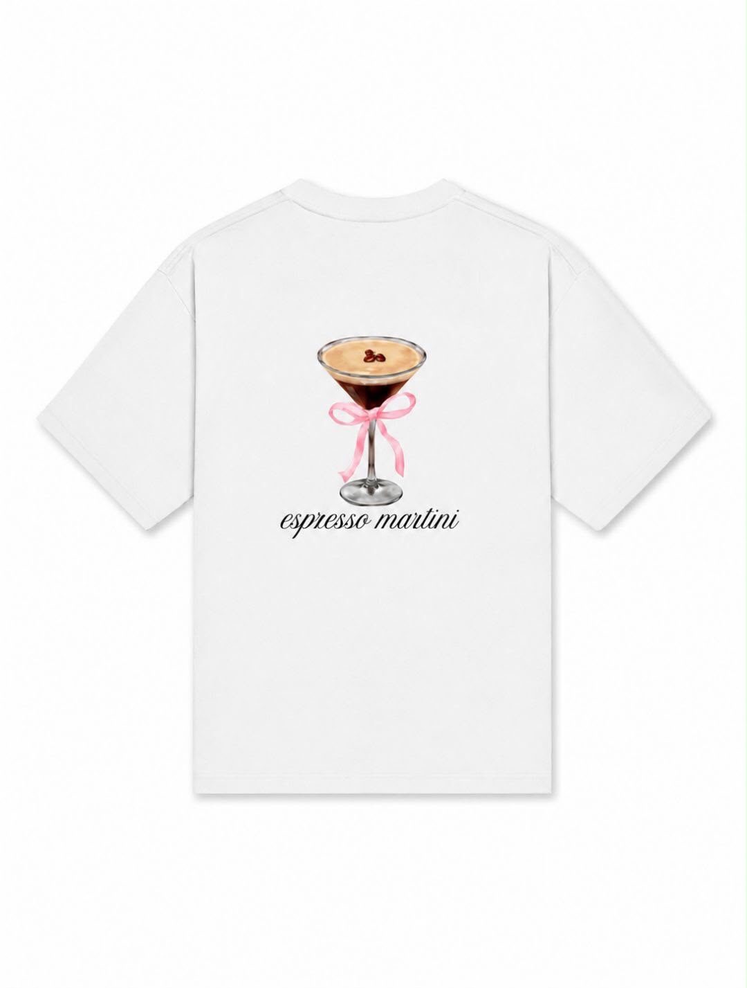 Espresso Martini Tee — back print, Urbanetic Club