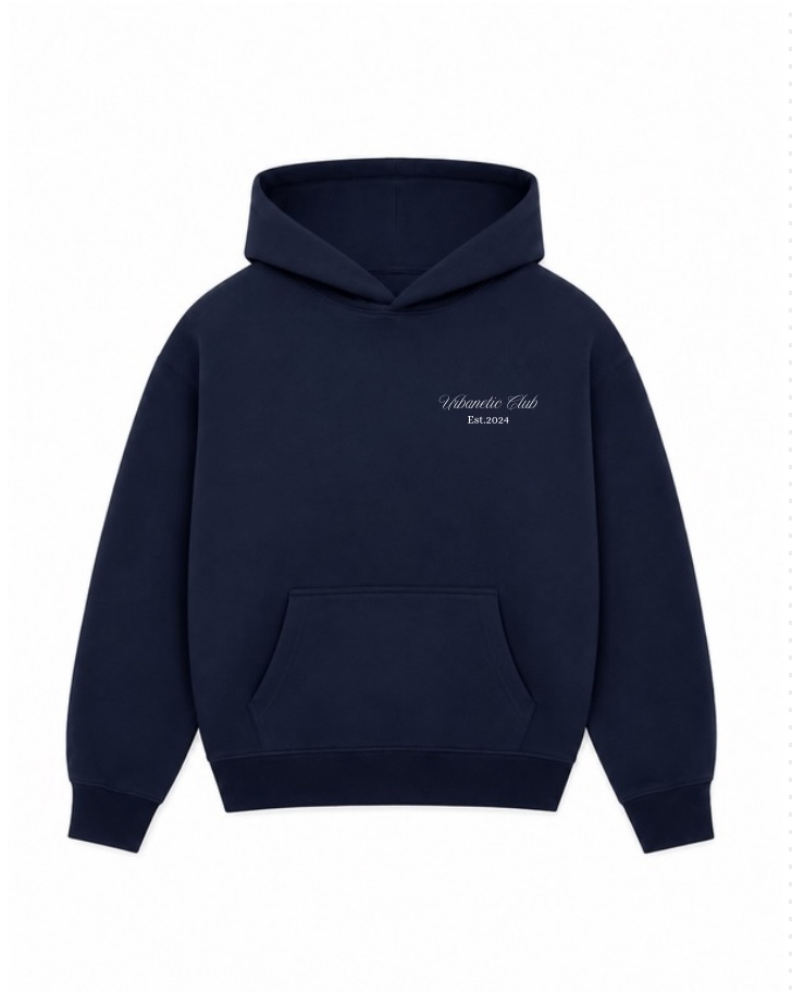 Urbanetic Club Hoodie — front view, Urbanetic Club
