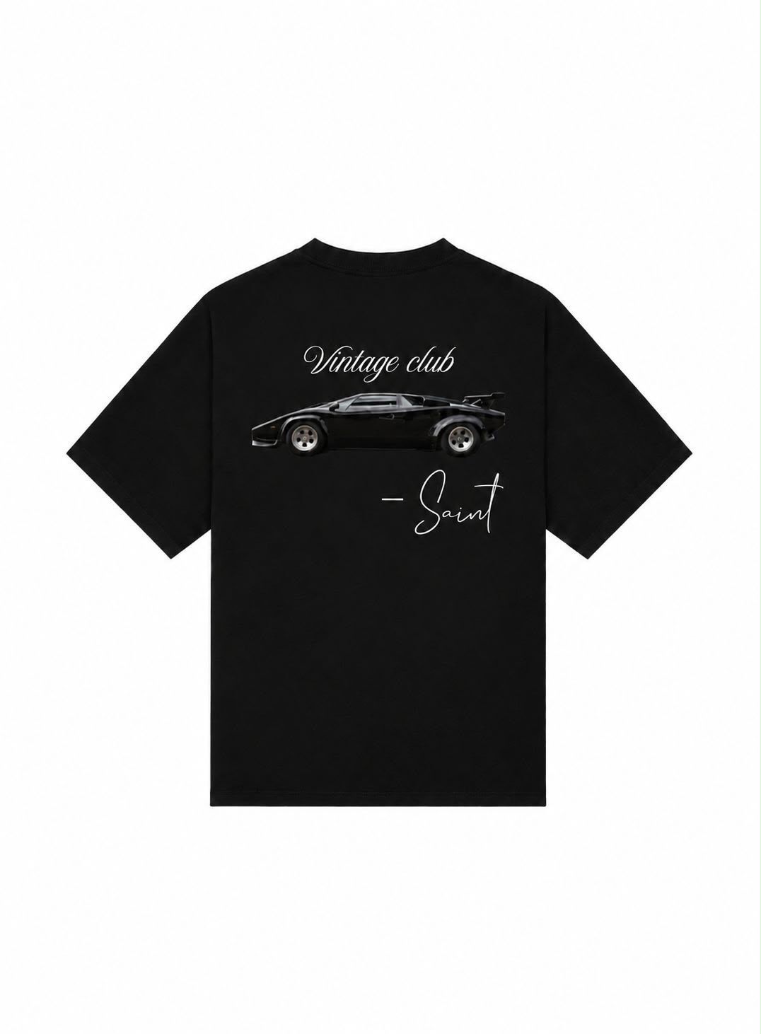 Vintage Club Tee — back print, Urbanetic Club